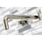 Kingston Brass KS6026DL Wall Mount Tub Faucet, Polished Nickel KS6026DL - alternate 3